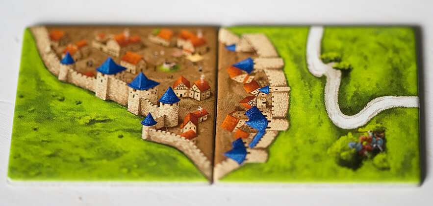 Correct tile placement in Carcassonne