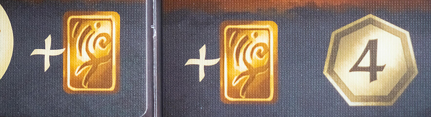 Victory point and money icons