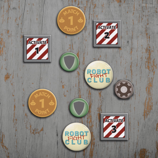 Robot Fight Club tokens